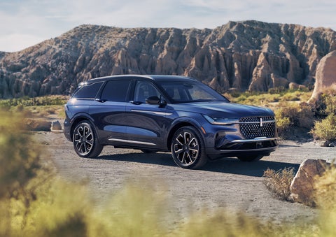 A 2024 Lincoln Nautilus® SUV is parked in a desert national park. | McKie Lincoln, Inc. in Rapid City SD